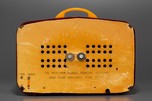 Stunning AMC 126 ’3-Ring’ Catalin Radio in Maroon + Yellow